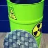 Upcycled Oil Barrel Bins - Storage tubs