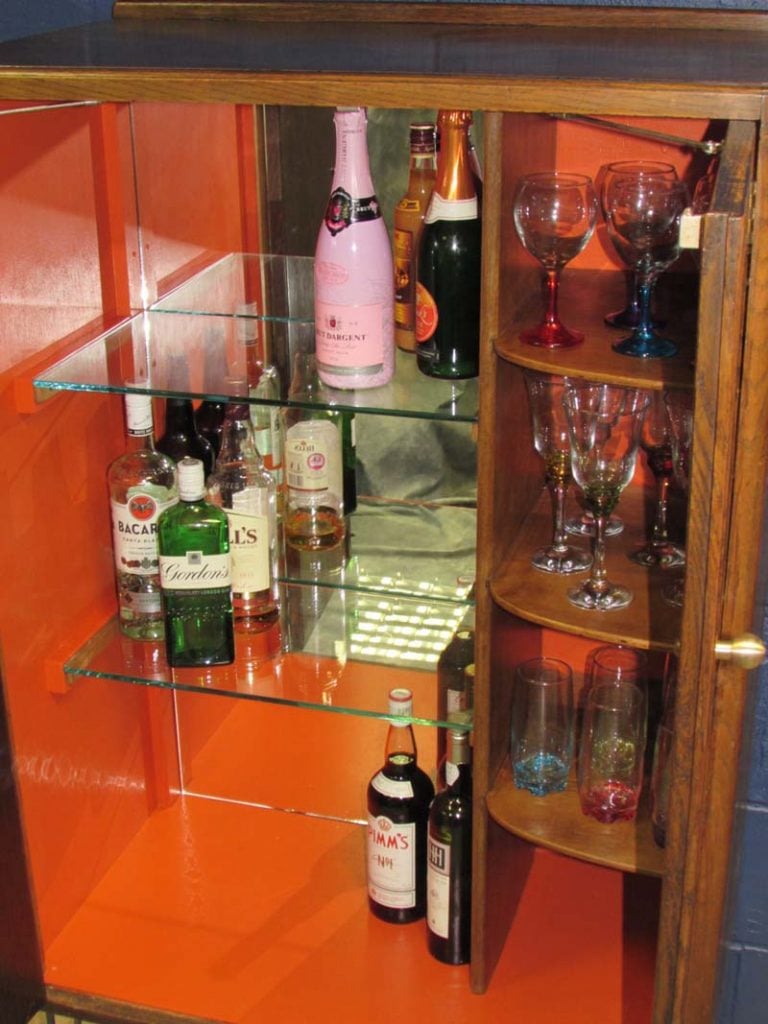 Cocktail Cabinet Interior